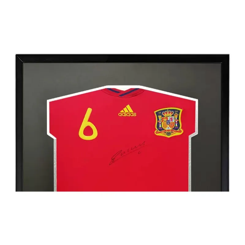 Yi Shot Football Jerseys SA Certificate Included Framed Collection-1
