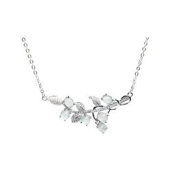 Green Waves Ice Type Jadeite Pendants Women's