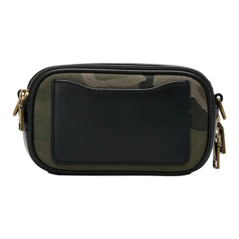 MARC JACOBS The Camo Jacquard Snapshot Camera Bag-2