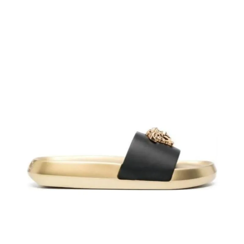 VERSACE La Medusa Slip-On Slides Women's-1