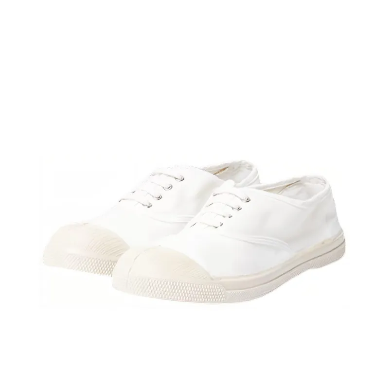 BENSIMON Anti Slip Wear Resistant Low Top Casual Shoes Men's White-2