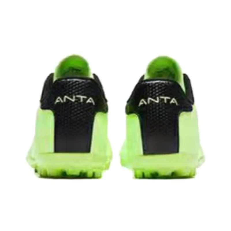 Anta Cushioning Soccer Shoes Men's Fluorescent Sparkling Green-3