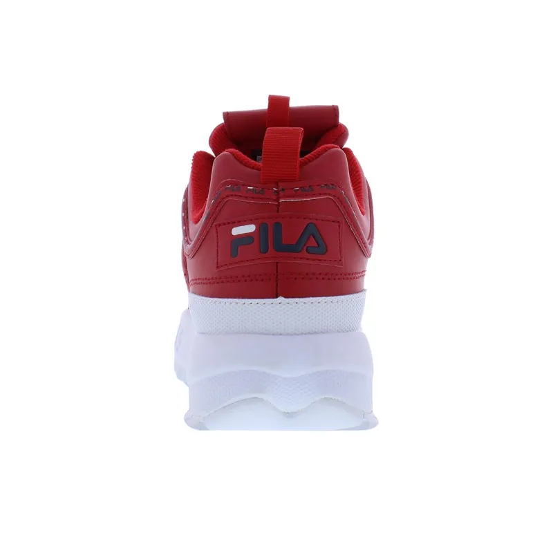 FILA Women's Disruptor 2 Premium 'Red' Women's-3