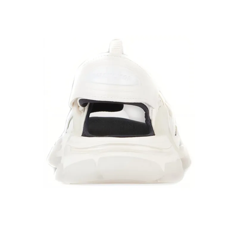Balenciaga Track Sandals 'Clearsole White'-4