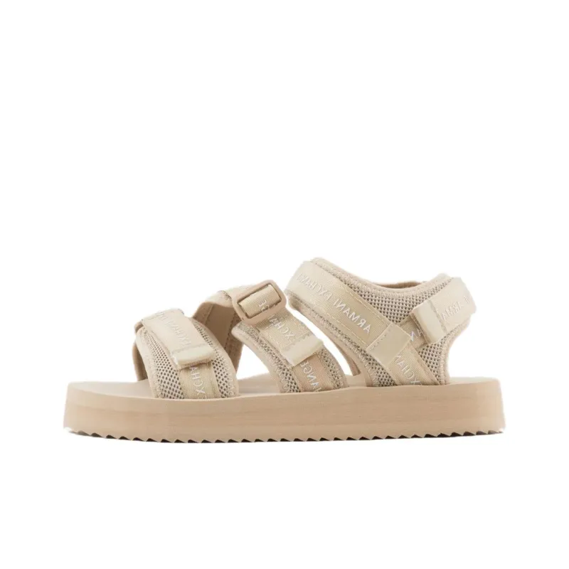 ARMANI EXCHANGE Beach Sandals Men's Umber-0