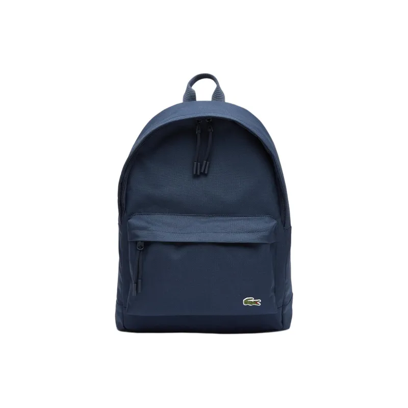 LACOSTE Recycled Polyester Backpack Regular Unisex Blue-0