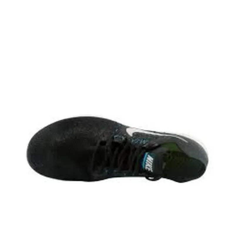 Nike Free RN Flyknit Cushioning, Wear Resistant Low Top Running Shoes Unisex Black-4
