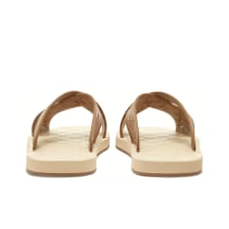 GUCCI GG Slide Slippers Men's Brown-5