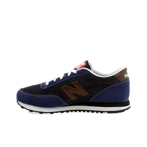 New Balance NB 501 Running Shoes Men Low-Top Black/Blue