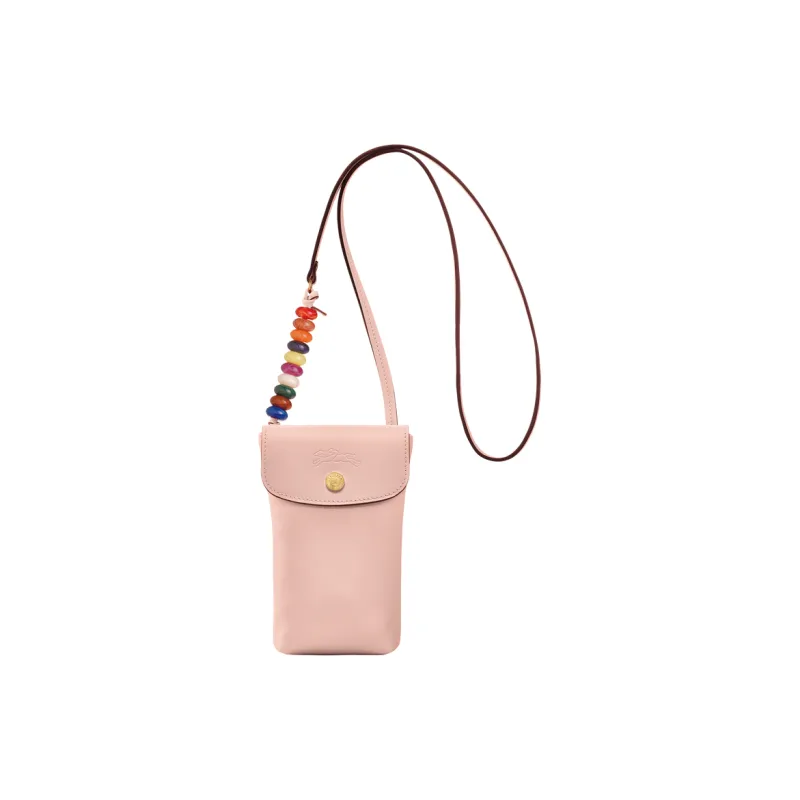 LONGCHAMP Le Pliage Xtra Cow Leather Shoulder Bag With Cell Phone Pouch Women's Nude-8