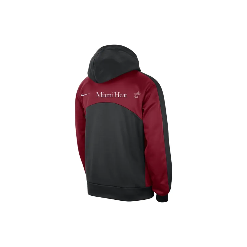 Nike Miami Heat Starting 5 Men's Nike Therma FIT Nba Graphic Hoodie-1