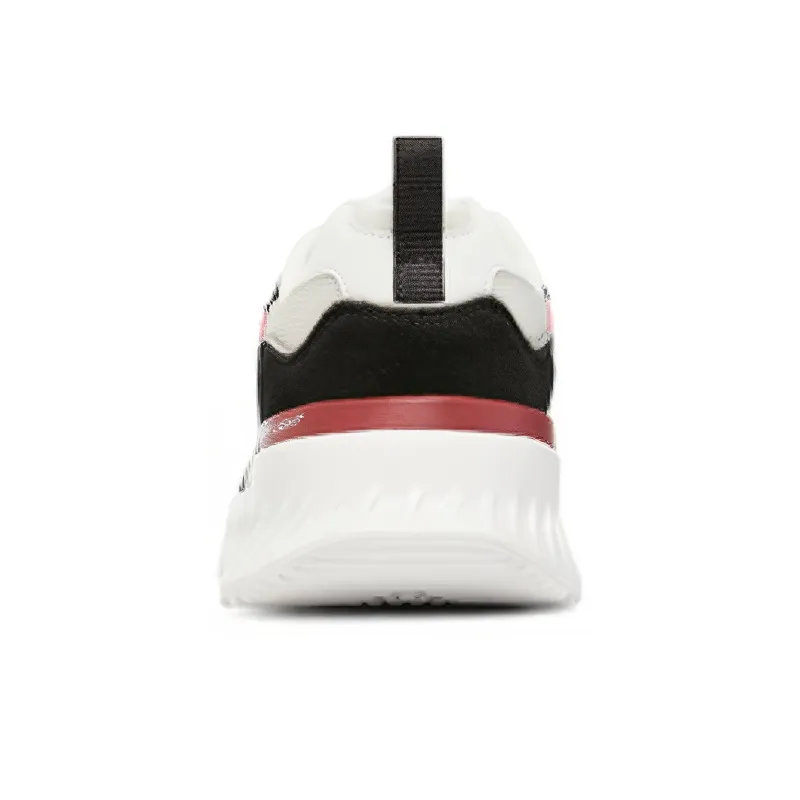 Skechers Sport Cushioning Anti-Slip And Wear-Resistant Low-Top Athletic Shoes Men's White Blue Red Multicolor-3