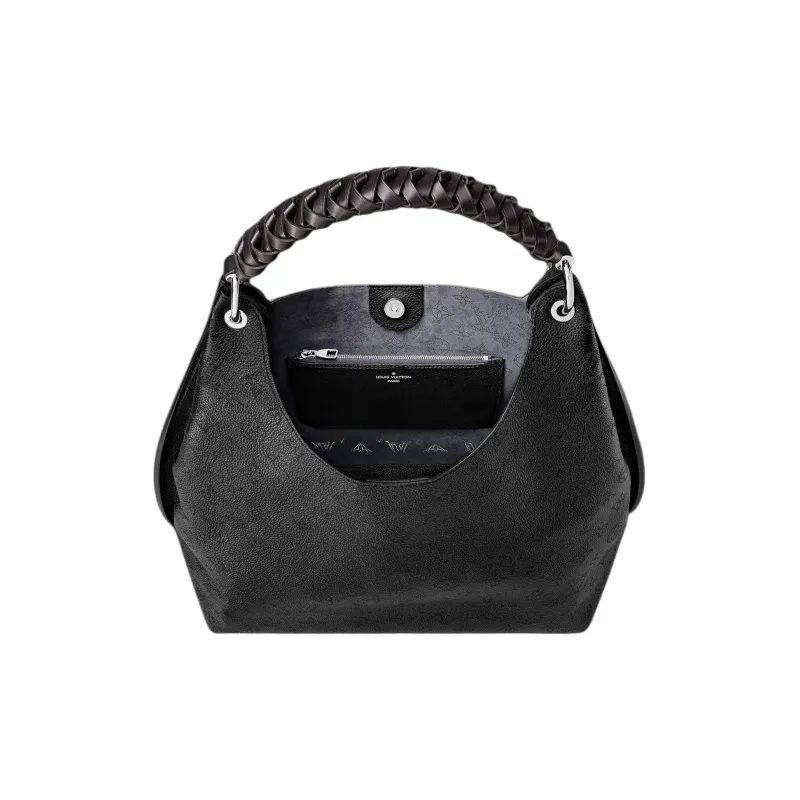 LOUIS VUITTON Carmel Mahina Hobo Bag Cream-3