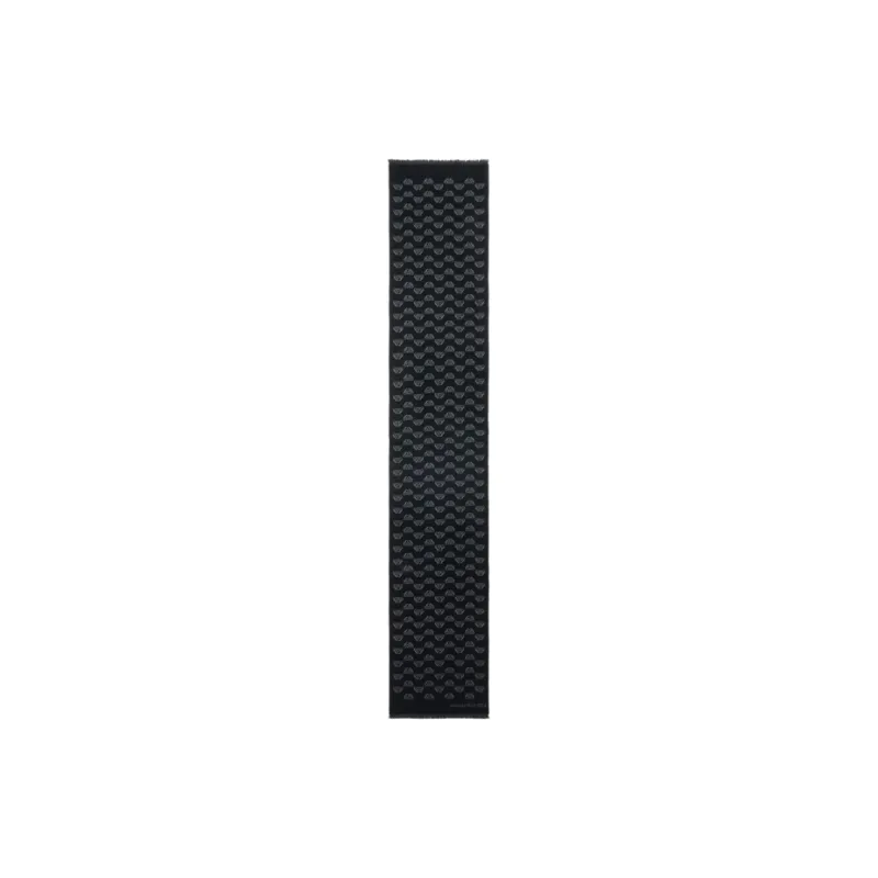 Alexander McQueen Knit Scarves Men's Black-0
