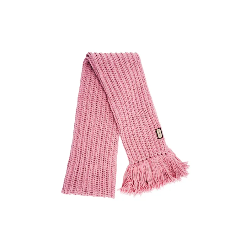 GUCCI Wool Knit Scarf-1