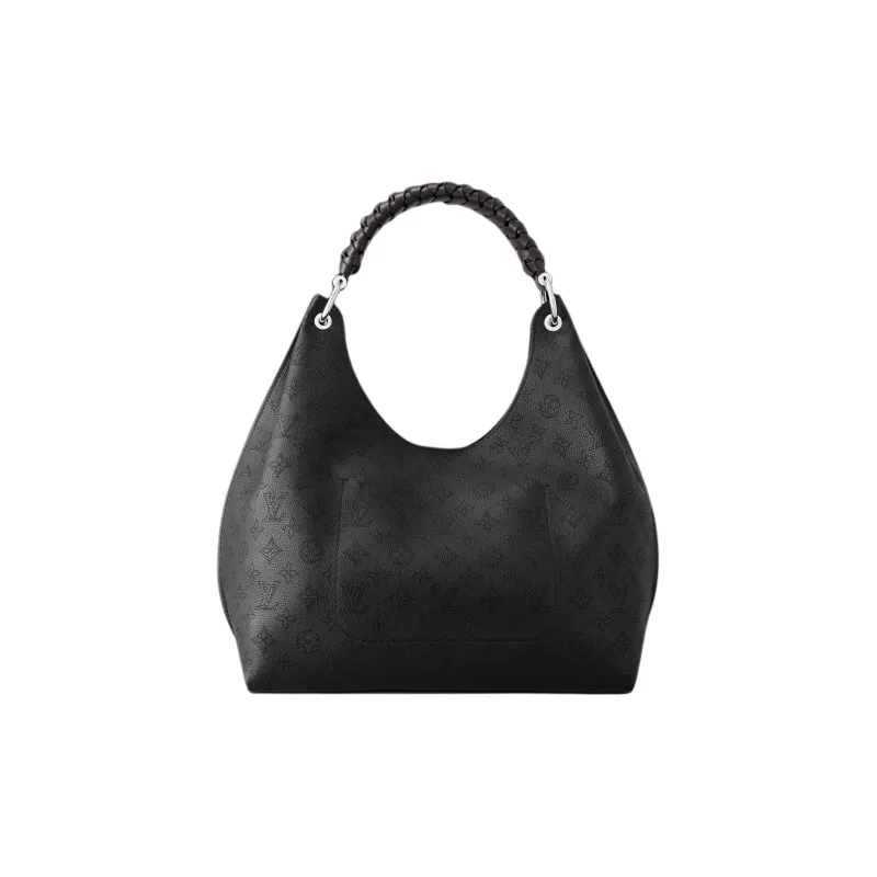 LOUIS VUITTON Carmel Mahina Hobo Bag Cream-2