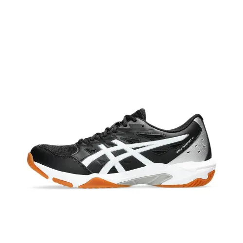 Asics Gel Rocket 11 2E Wide 'Black Pure Silver'