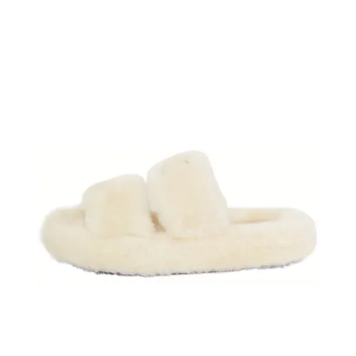 CELINE Slide Slippers Women's Beige