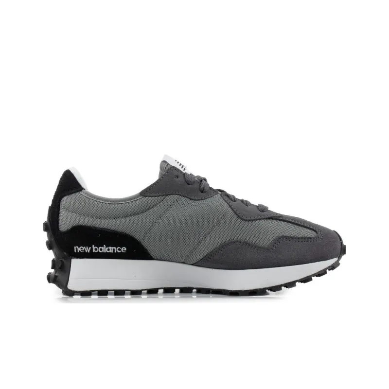 New Balance 327 Black Grey Castlerock-1