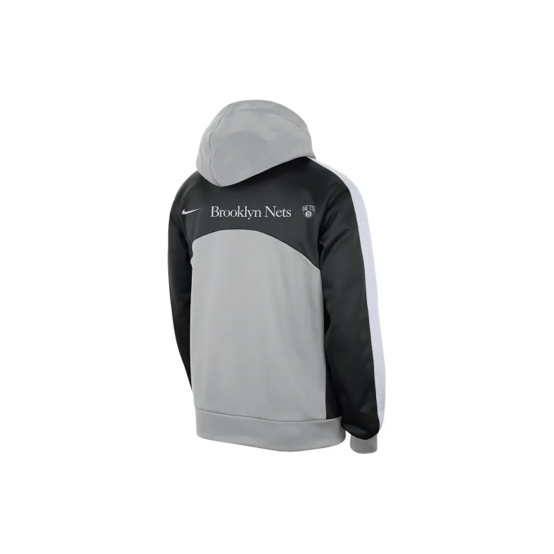 Nike Brooklyn Nets Starting 5 Men's Nike Therma FIT Nba Graphic Hoodie-1