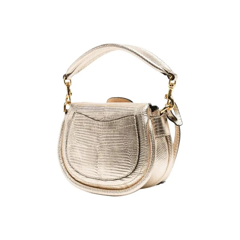 MOSCHINO Teddy Lock Leather Mini Bag-2