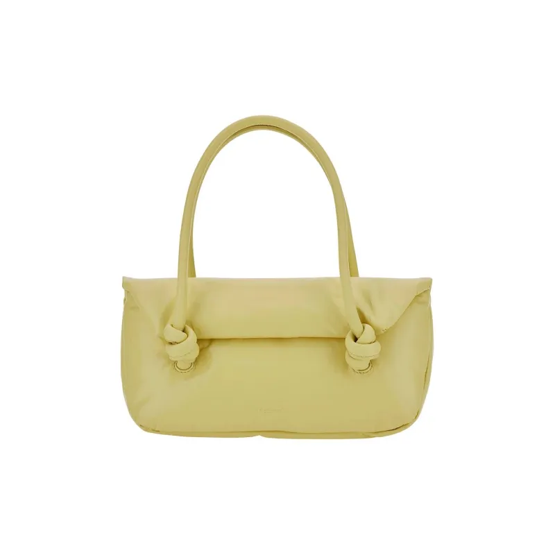 JIL SANDER Logo Printed Shoulder Bag-0
