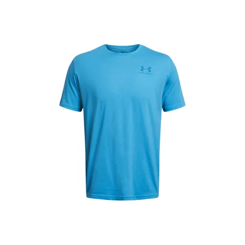 Under Armour T-Shirts Men Dark Sky Blue