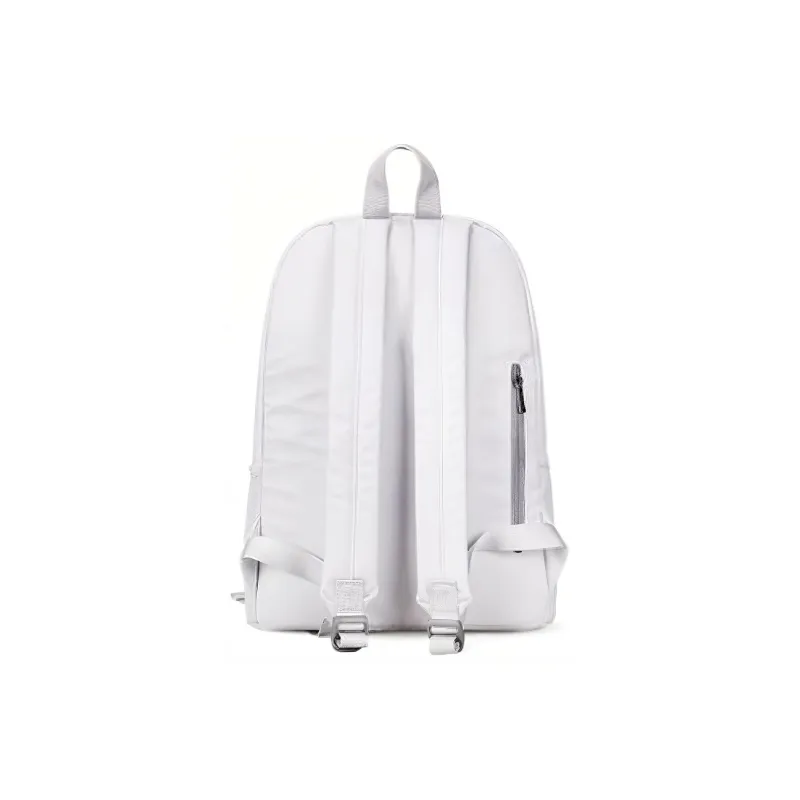 Bansusu Polyester Backpack Large Size Unisex Gray White-3