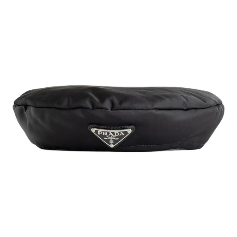 PRADA Polyamide Nylon Enamel Hats & Caps Men's Black-0