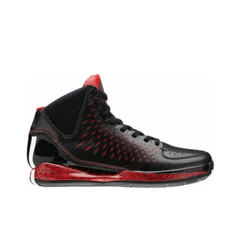 Adidas D Rose 3 Black Scarlet-1