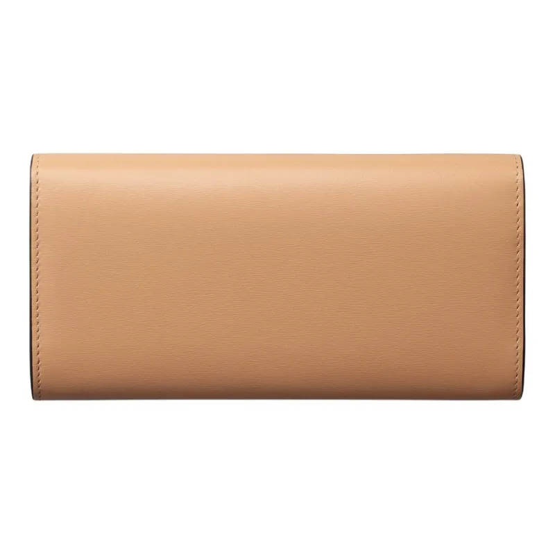 CARTIER Panthère De Cartier Calfskin Wallet Women's Camel-1