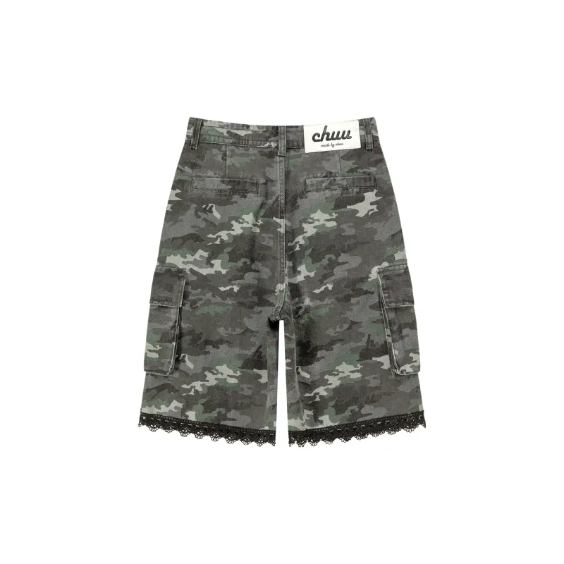 CHUU Casual Pants Women's Camouflage-1