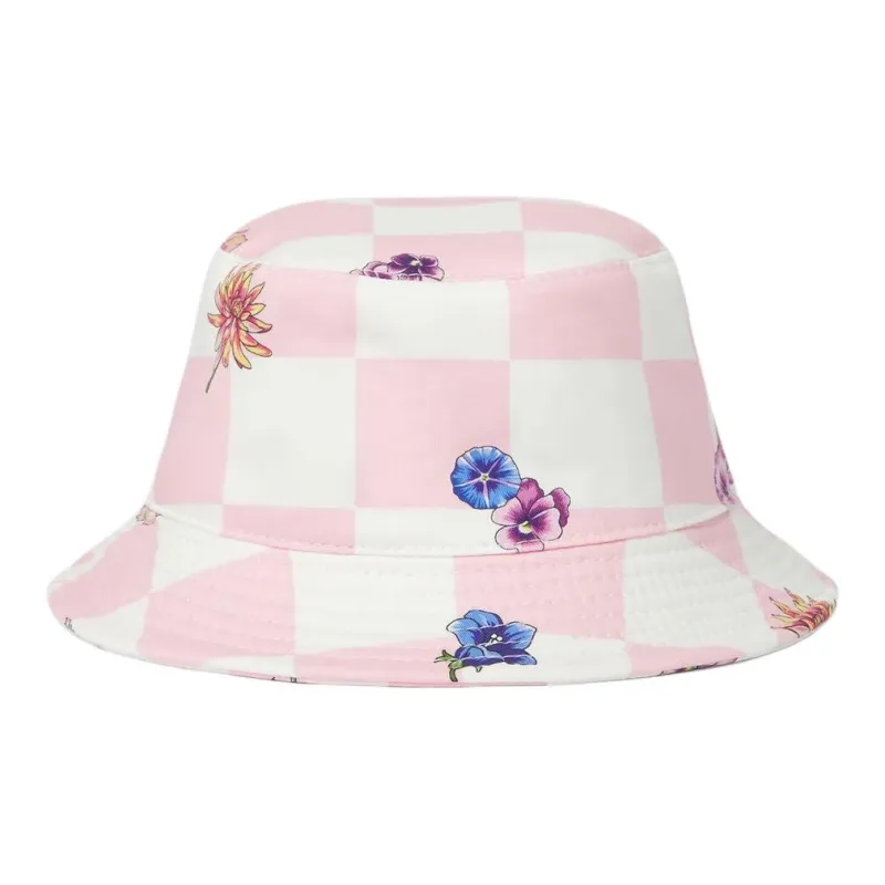 VERSACE Kids Blossoms Check Bucket Hat-1