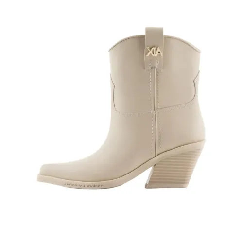 ARMANI EXCHANGE Ankle Boots Women's Off White