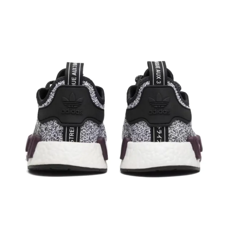 Adidas Nmd R1 Champs Burgundy Grey-3