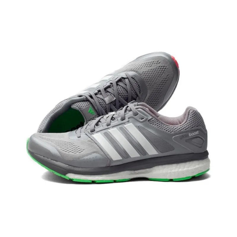 Adidas Supernova Glide 7 Boost Grey Green Red-3