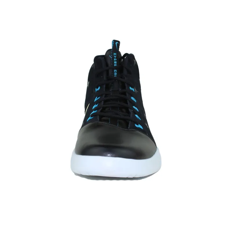 Nike Hyperfr3sh Print N7 Cushioning Anti-Slip And Wear-Resistant Mid-Top Casual Shoes Men's Black Blue Yellow-2