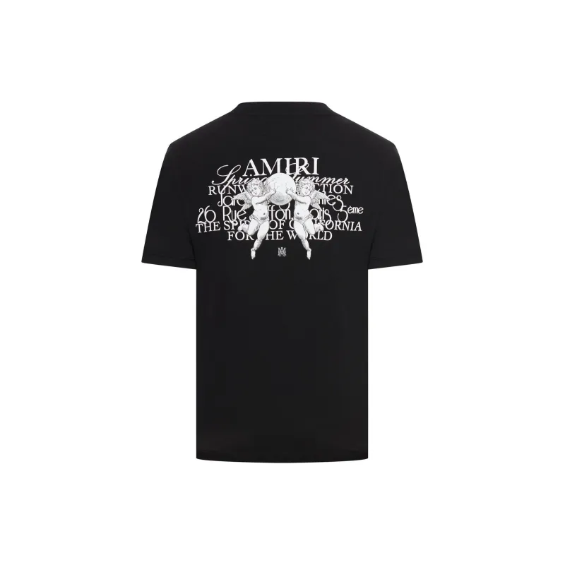 AMIRI Logo Printed Crewneck T-Shirt-1