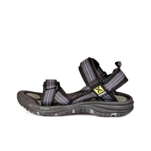 SOURCE Beach Sandals Men Black