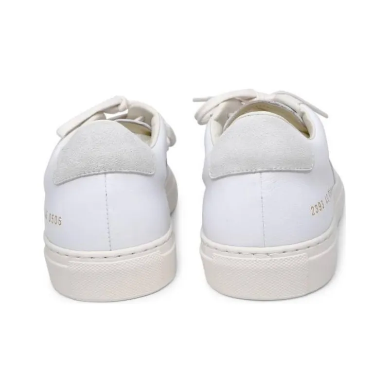 COMMON PROJECTS Low Top Skateboard Shoes Men's White Gray-4