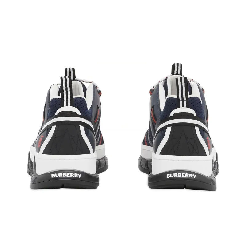 Burberry Mesh Nubuck Union Navy Red-4