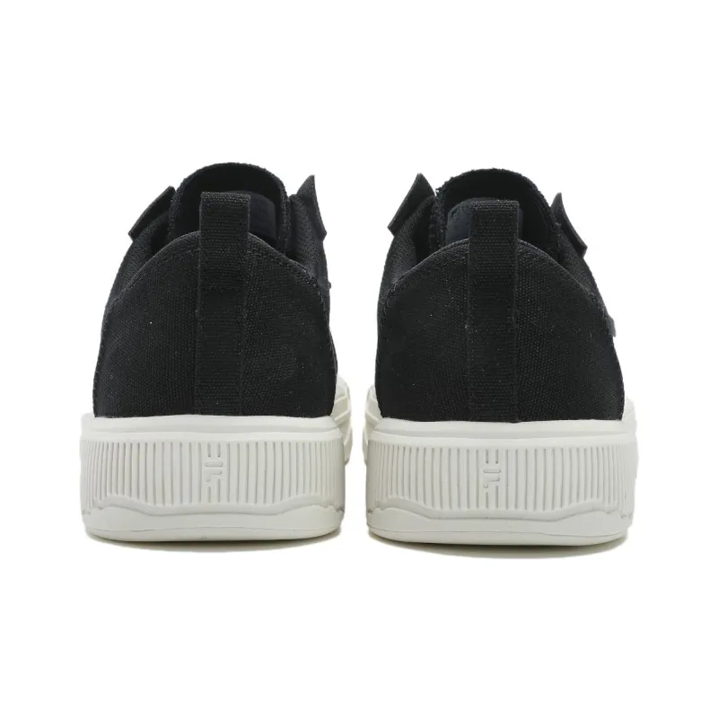 FILA FUSION POP 3 Abrasion Resistant Low Top Skateboard Shoes Men's Black-3