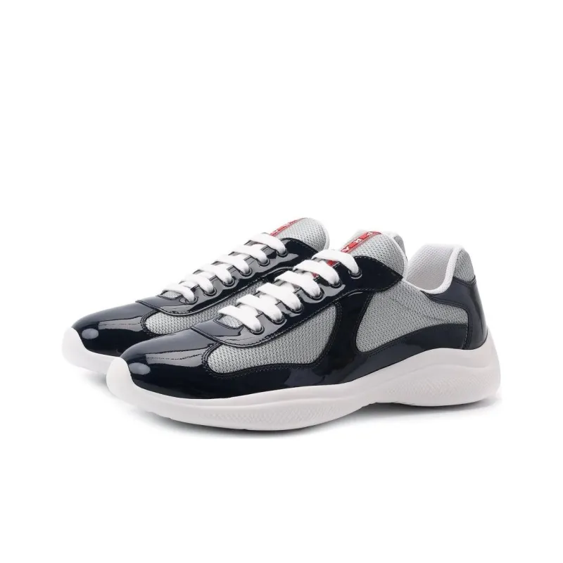 PRADA America's Cup Low Top Casual Shoes Men's Black-3