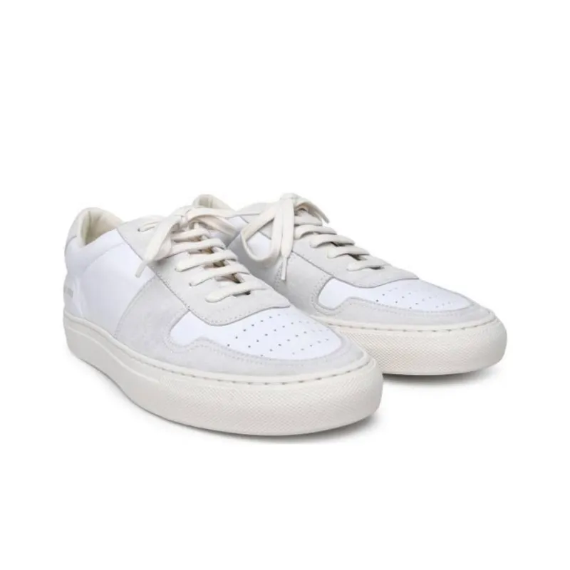 COMMON PROJECTS Low Top Skateboard Shoes Men's White Gray-3