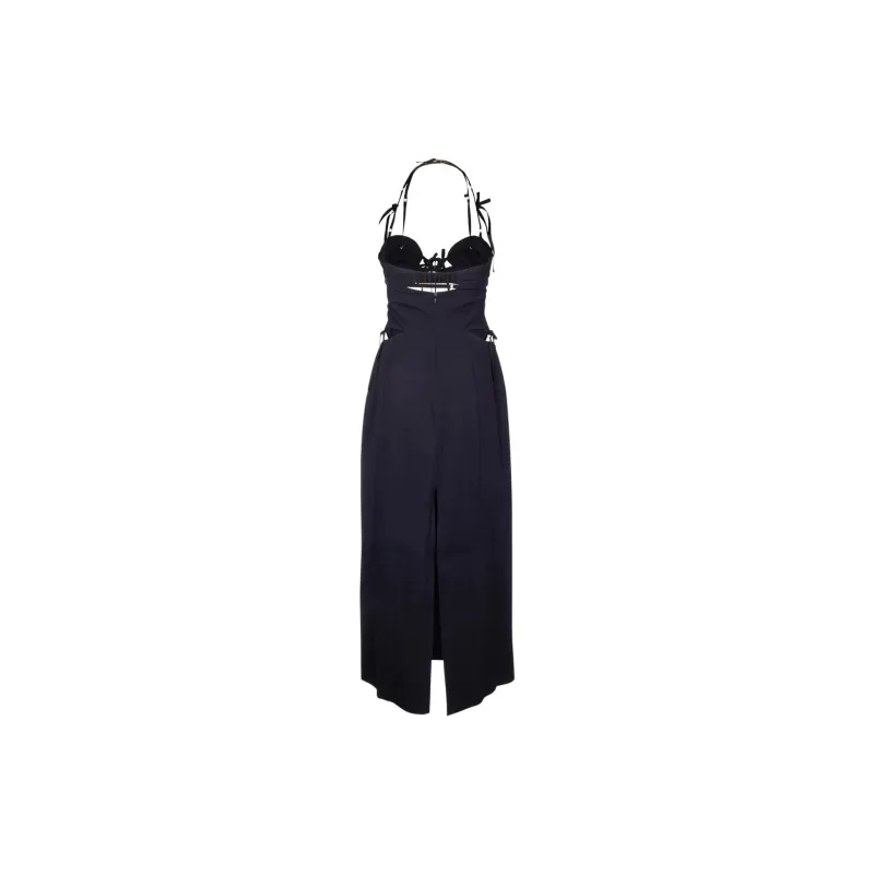 Jacquemus Slip Dresses Women's Marine Blue-1