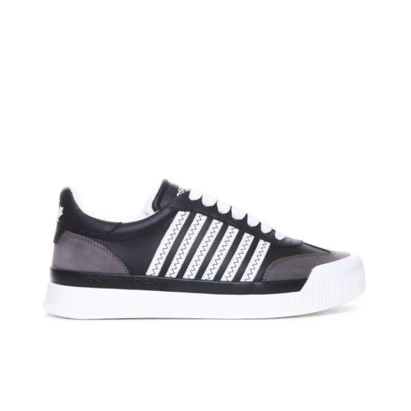 DSQUARED 2 Boxer Stripe Detailed Lace Up Sneakers-1