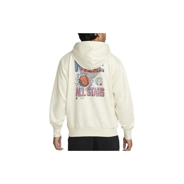 Nike Standard Issue Men's Dri-FIT French Terry Pullover Basketball Hoodie-1