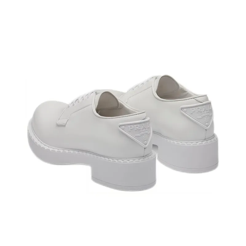 PRADA Casual Single Shoes Women's White-4