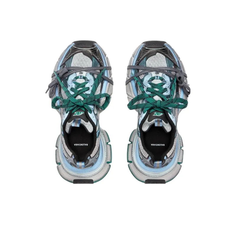 Balenciaga 3XL Sneakers 'Grey Blue Mesh'-3