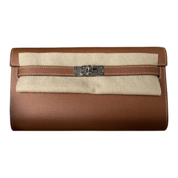 HERMES Kelly To Go Evercolor Leather Portable Crossbody Bag, Shoulder Bag Women's